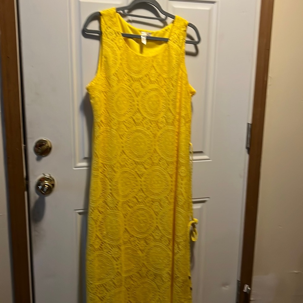 NWT Lace Maxi Dress